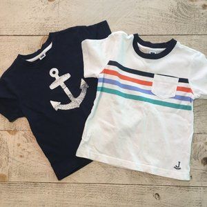 Janie and Jack nautical toddler boy t-shirts